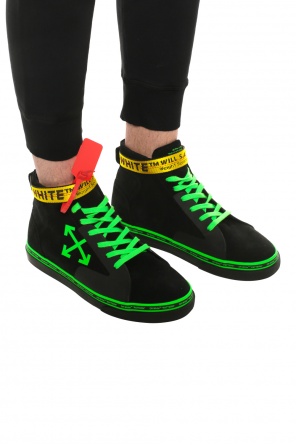 Appliquéd high-top sneakers, zdjęcie 2 Appliquéd high-top sneakers od Off White